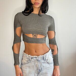 Cut out Crop top